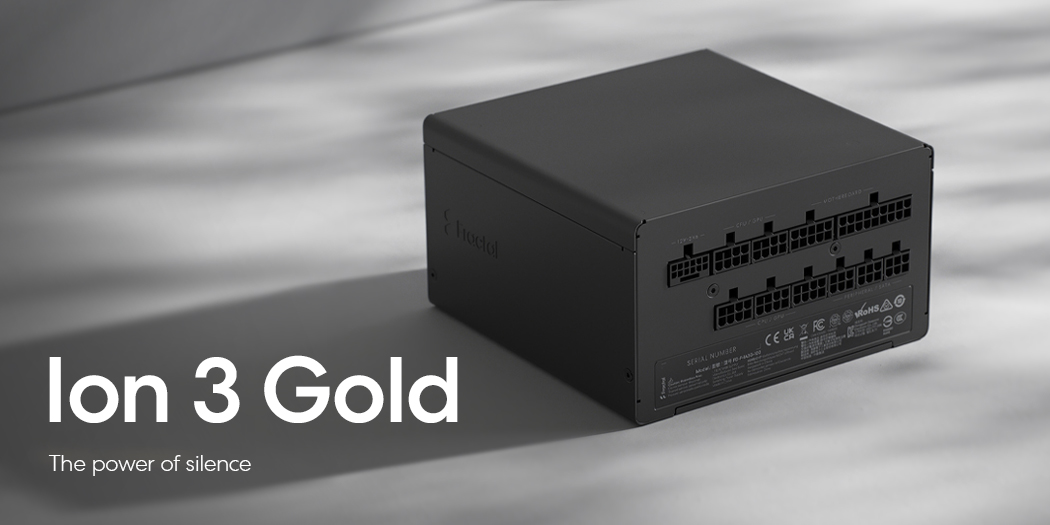 Fractal Design Ion 3 Gold 750W Black 80 PLUS Gold Certified Fully